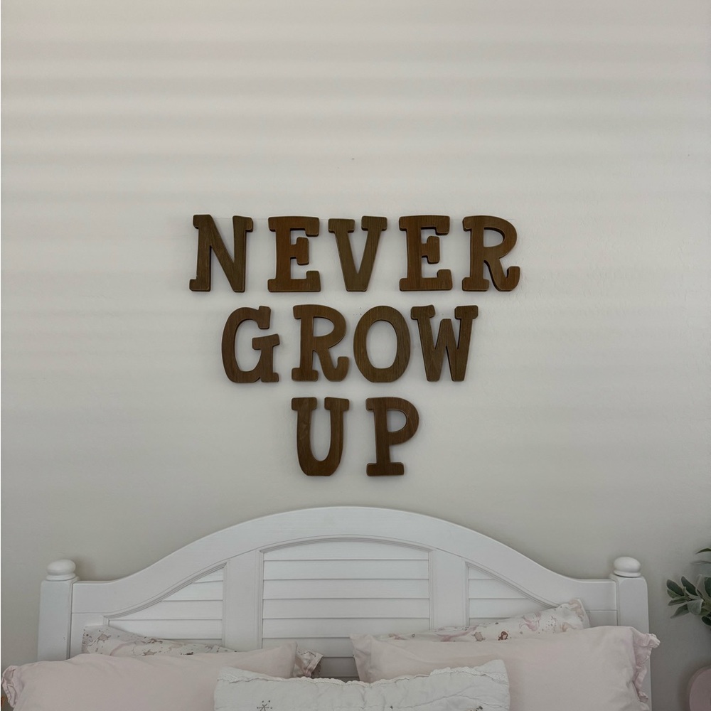 Hobby Lobby Letters Brown Wall Decor